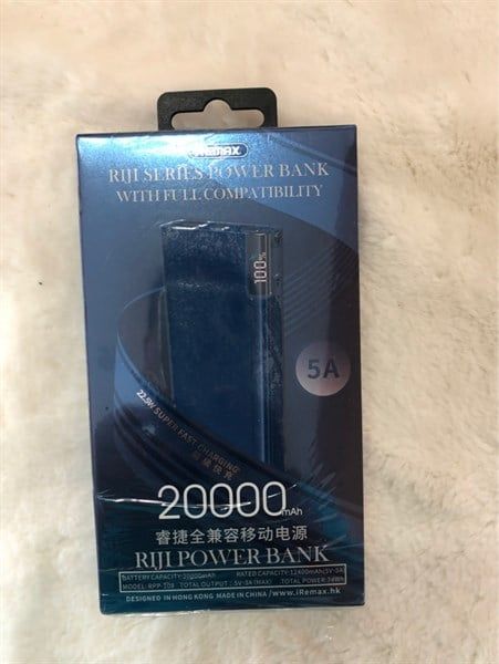 Pin Dự Phòng Remax 5A RPP108 20000 mah