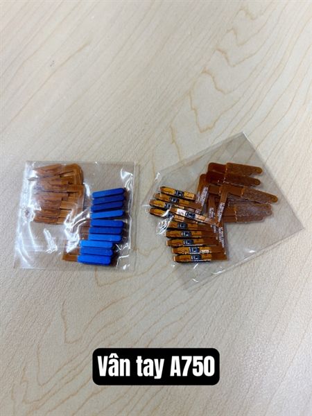 Vân Tay Samsung A750 / A7 2018 Xanh Dương/ Dây Nguồn Home