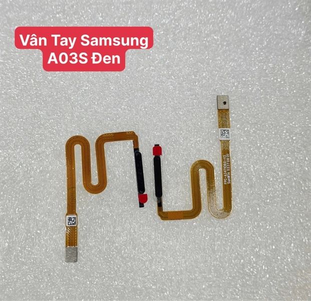 Vân Tay Samsung A03S Zin - Đen ( zin dùng vân ok)