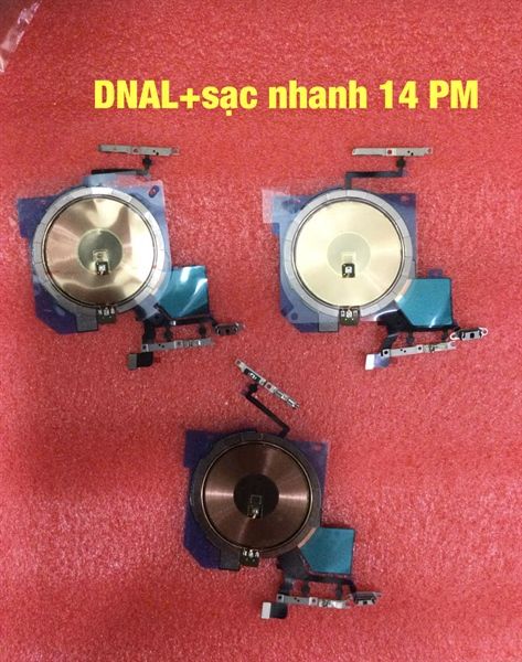 Dây Nút Nguồn + Dây Âm Lượng (DNAL) + Vỹ Sạc Nhanh Không Dây Iphone 14 Pro Max