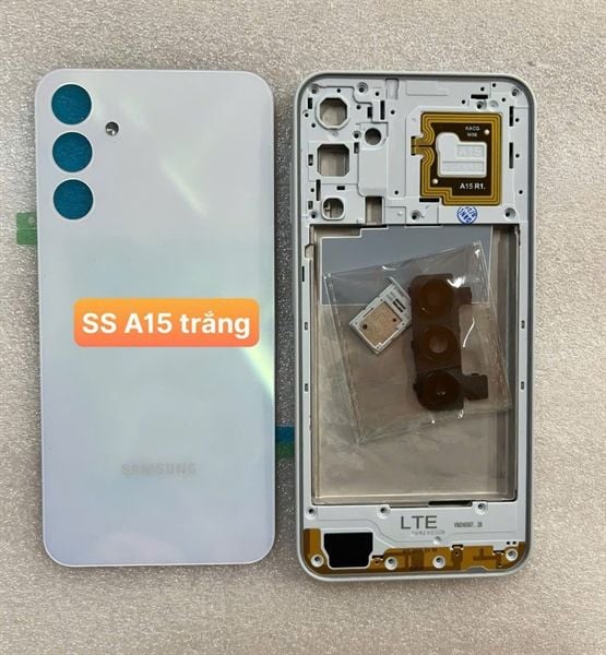 Vỏ Bộ Samsung A15 trắng