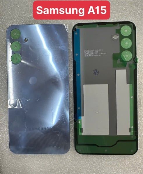 Lưng Samsung A15 Zin - Xanh (ko KC)