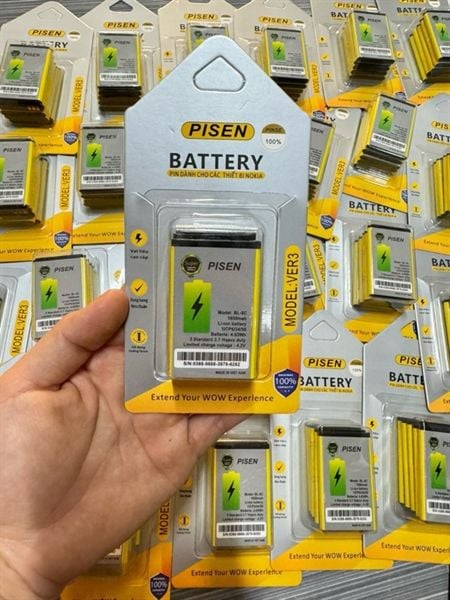 Pin Nokia 5C Pisen DLC 1650mAh (sl20-1/50-2/100-5)