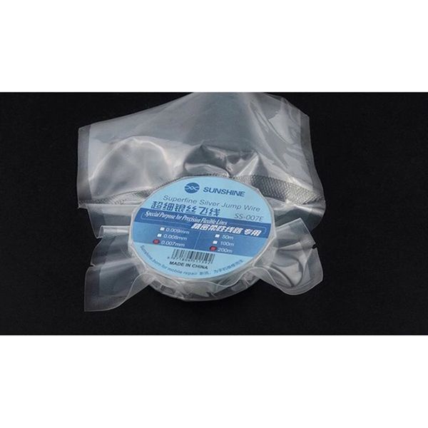 Dây Đồng Trắng/ Dây Bạc Câu Home- SUNSHINE SS-007E -0,007mm- 200m (câu màn hình)