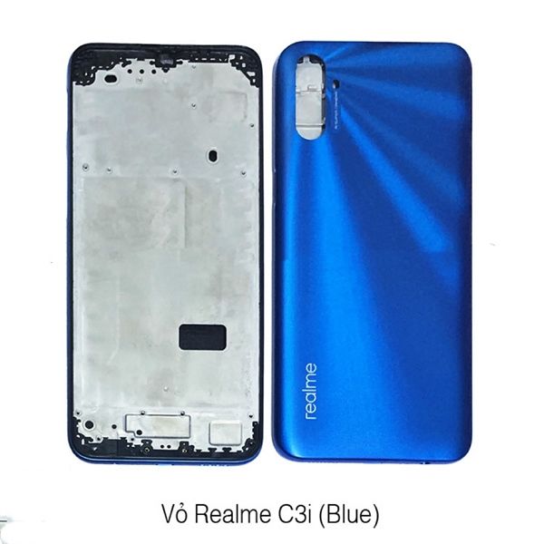 Vỏ Bộ Oppo Realme C3i Xanh