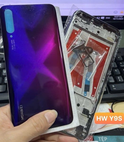 Vỏ Hộ Huawei Y9S Đen Tím