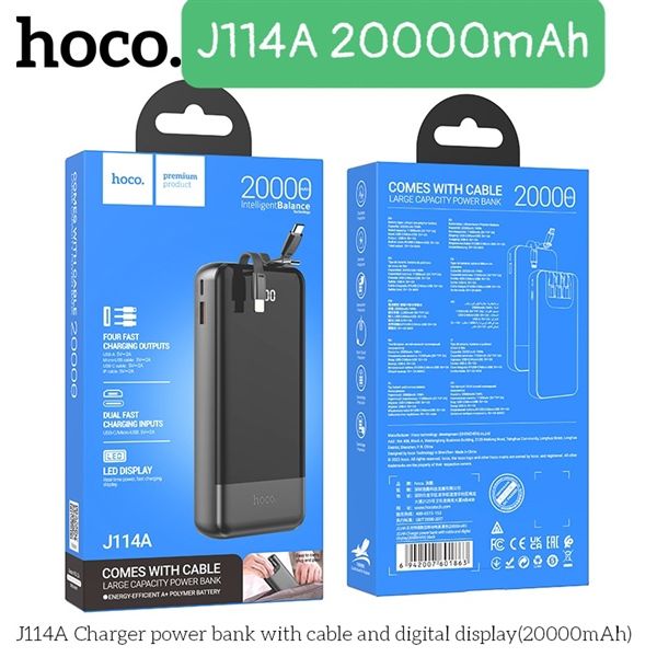 Pin Dự Phòng Hoco J114A 20000mAh