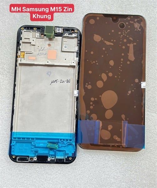 Màn Hình Samsung M15 / M156 Zin Khung Đen