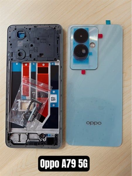 Vỏ Bộ Oppo A79 5G Zin - Xanh Ngọc