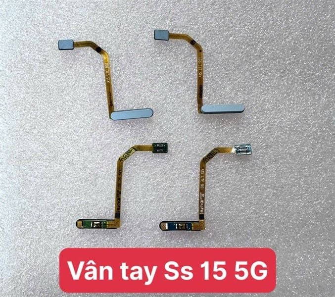 Vân Tay Samsung A15 Zin - 4G/5G - Bạc ( dùng được vân)