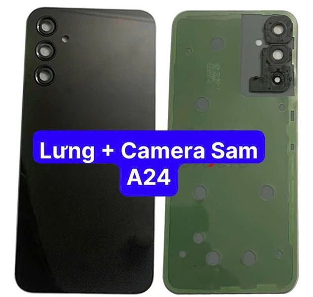 Lưng Samsung A24 ZIn - Đen (+ KC)
