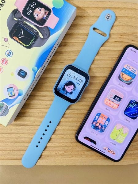 Đồng Hồ Thông Minh Định Vị PICOM P60: Lắp Sim Nghe Gọi Độc Lập, Video call+ tải ứng dụng + định vị + xem phim + lướt web + chơi game