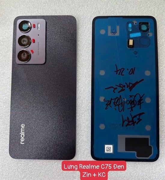 Lưng Oppo Realme C75 Đen Zin + Kc