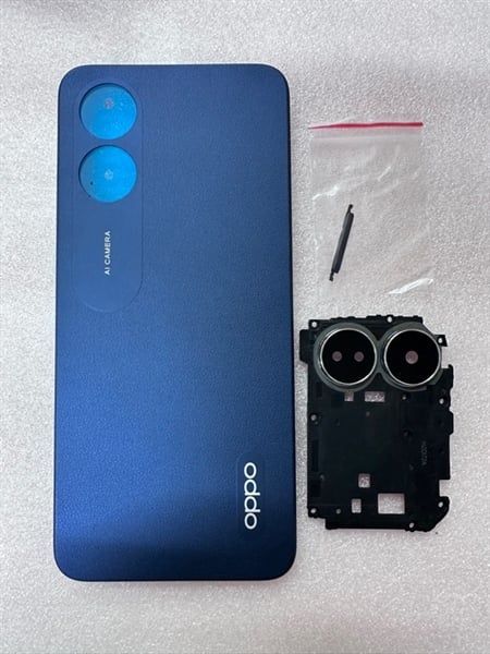 Lưng + Cam Oppo A17 - Đen ( Zin )