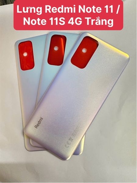 Lưng Xiaomi Redmi Note 11 / Note 11S - 4G Trắng