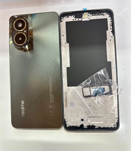 Vỏ Bộ Oppo Realme C67 Zin - Đen