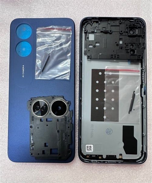 Lưng + Cam Oppo A17 - Đen ( Zin )