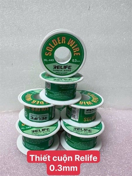Chì Cuộn / Thiết hàn Relife 0.3mm