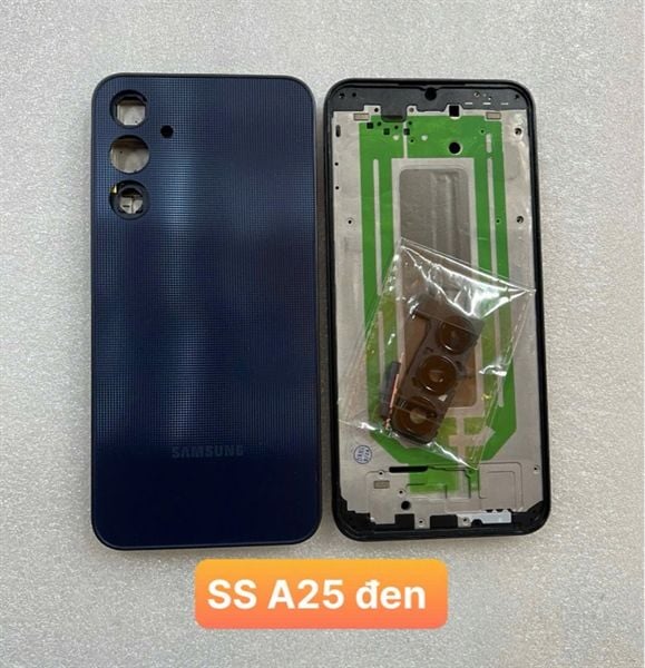 Vỏ Bộ Samsung A25 Đen Zin