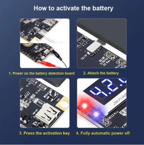 Vỹ Kích Pin chính hãng Mechanic BA27 full dòng Iphone : 5G -> 15 PM