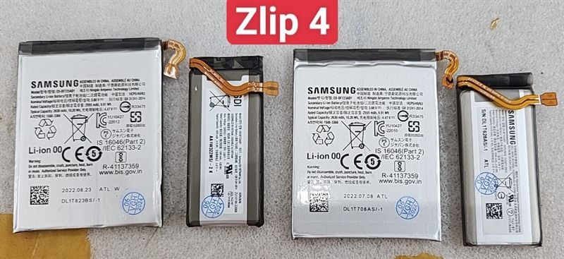 Pin Samsung ZFlip 4 5G / Zlip4 Zin
