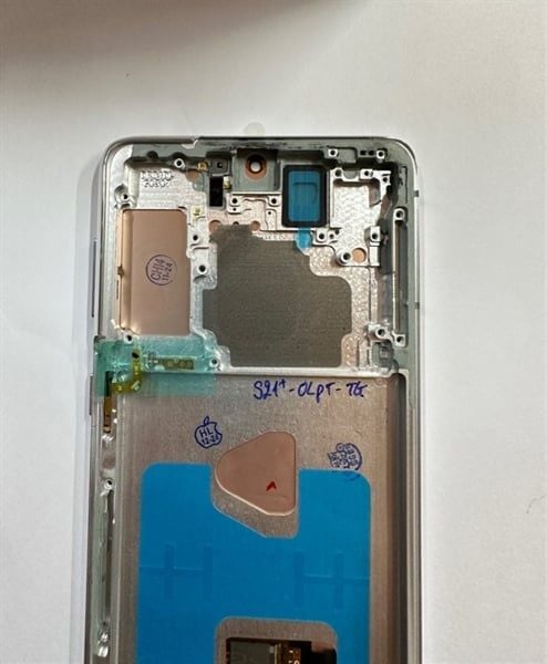 Màn Hình Samsung S21 Plus / G996 - 2ic/ Oled- Khung- Phôi To -Bạc