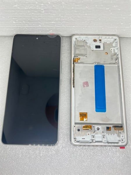 Màn Hình Samsung A53/ A536 2ic Khung Phôi To Bạc / Oled