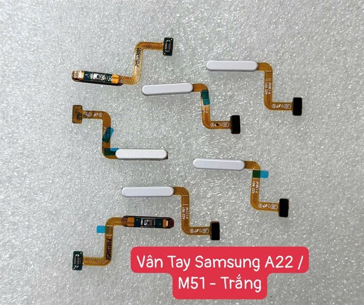 Vân Tay Samsung A22 4G / A32 5G / M32 / M31 / M31s / M51 / M52 ( Zin) - Trắng