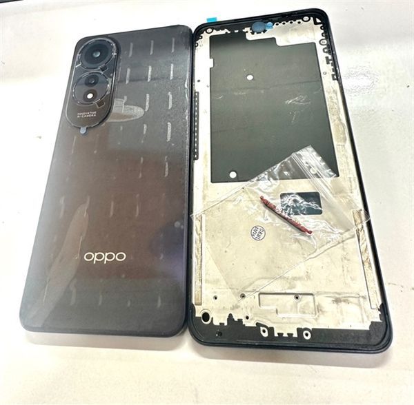 Vỏ Bộ Oppo A60 Đen Tím ( k khay sim )