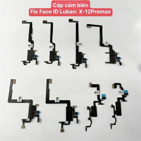 Cáp Loa Cảm Biến - Fix Face ID Luban - Iphone - X ( Dành Cho Máy Mất Cáp Gốc )