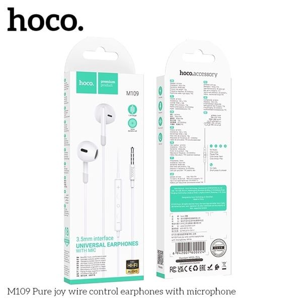 Tai Nghe Dây - Hoco M109 (sl20-1/50-2)