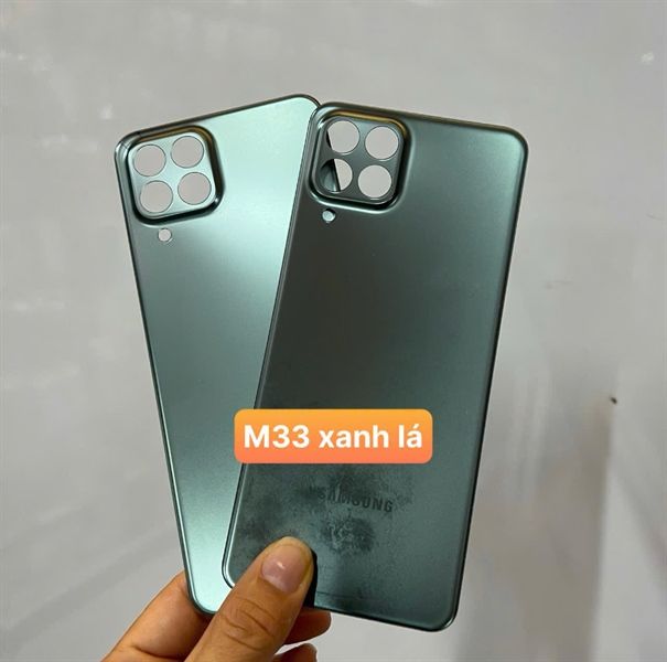 Lưng Samsung M33 Xanh Rêu