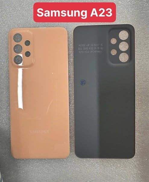 Lưng Samsung A23 Zin - Cam (ko KC)
