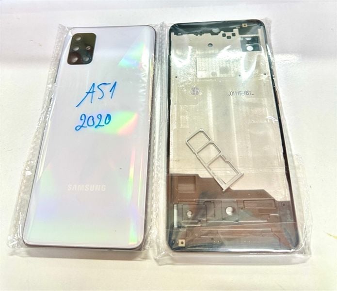 Vỏ Bộ Samsung A51 Zin Trắng