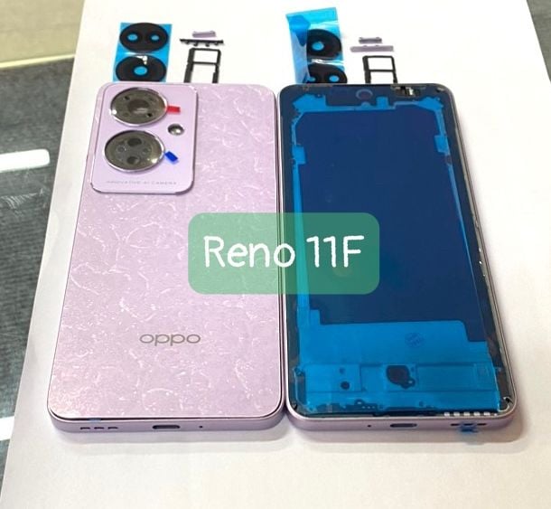 Vỏ Bộ Oppo Reno 11F zin - Tím