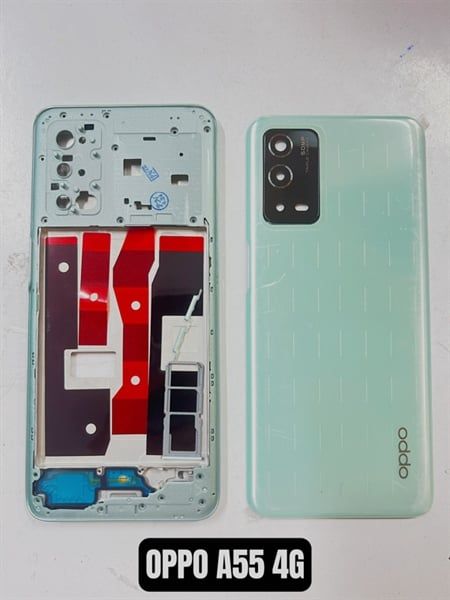 Vỏ Bộ Oppo A55 4G Xanh Ngọc