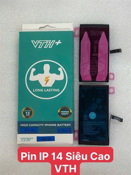 Pin Iphone 14 - VTH - DL Siêu Cao 3670mAh