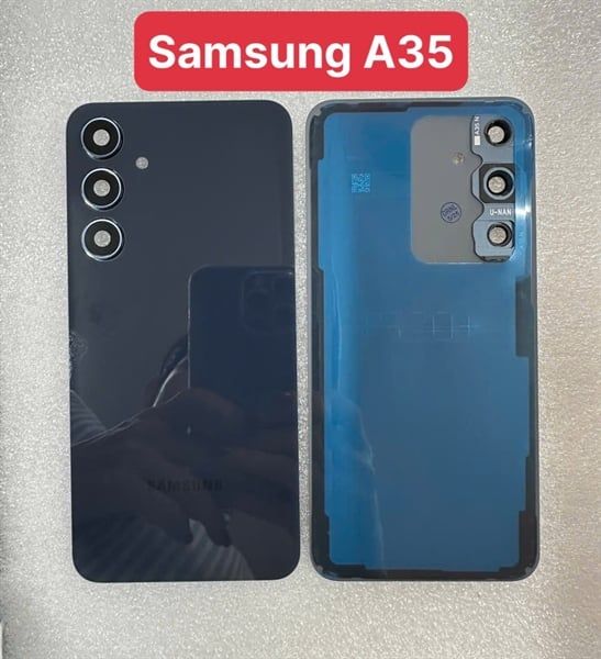 Lưng Samsung A35 Zin - Đen (+ KC)