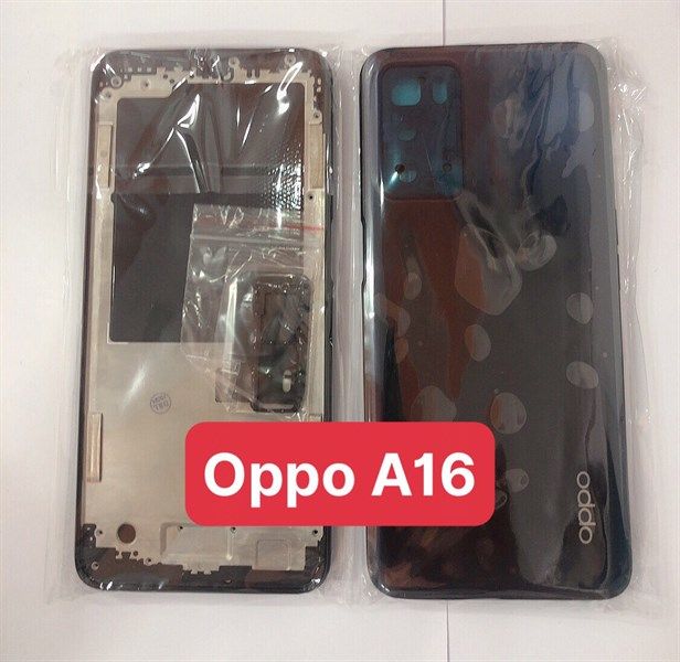 Vỏ Bộ Oppo A16 Đen