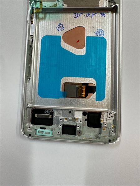 Màn Hình Samsung S21 Plus / G996 - 2ic/ Oled- Khung- Phôi To -Bạc