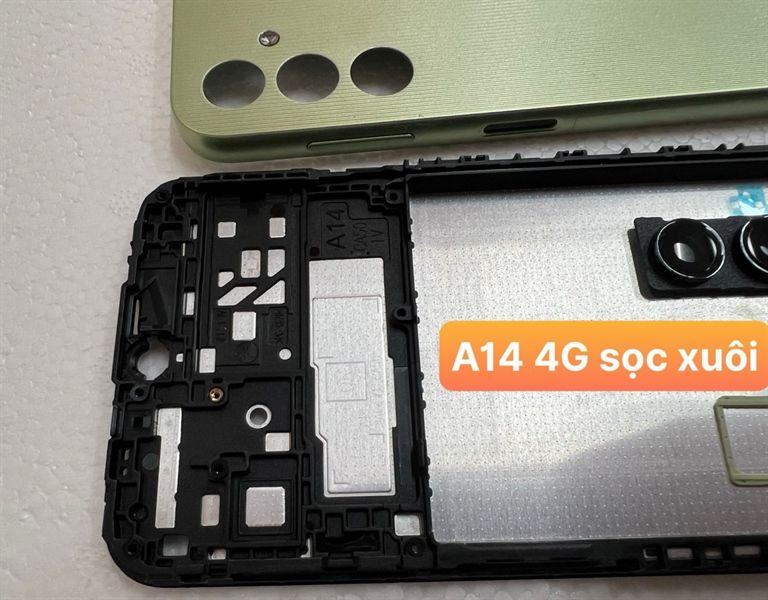Vỏ Bộ Samsung A14 4G/ A145F- Xanh Lá ( sọc xuôi)
