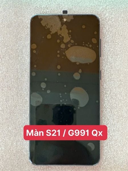 Màn Samsung S21 / G991 QX Khung - Đen