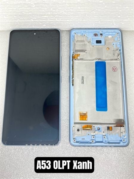 Màn Hình Samsung A53/ A536 2ic Khung Phôi To Xanh / Oled
