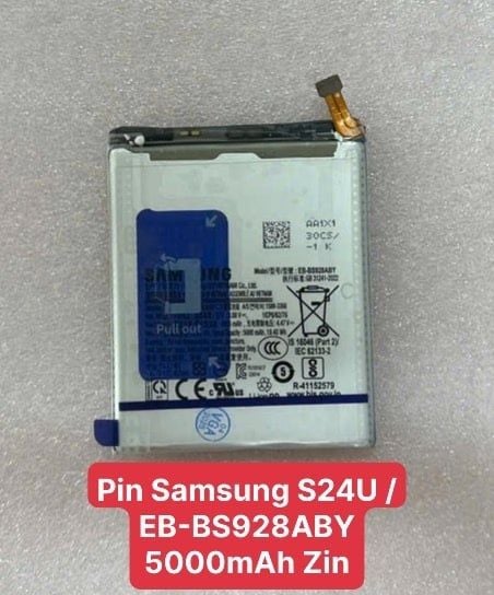 Pin Samsung S24 Ultra/ S24U / EB-BS928ABY 5000mAh Zin