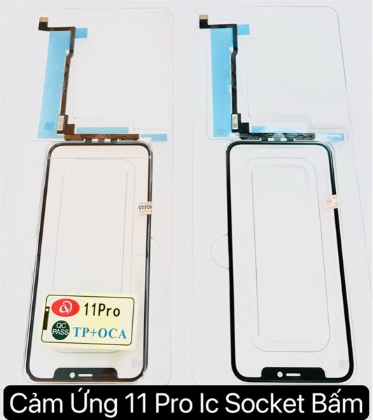 Cảm Ứng Iphone 11 Pro Ic Socket Bấm (Tem Vàng)