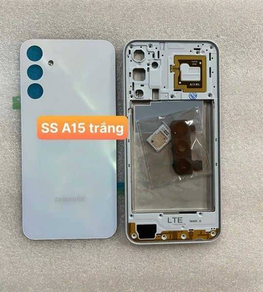 Vỏ Bộ Samsung A15 trắng