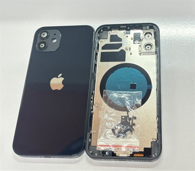 Vỏ Bộ Iphone 12 - 5G Đen Zin