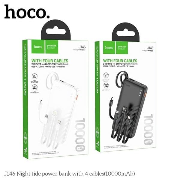 Pin Dự Phòng Hoco J146 10000MAH - Kèm Dây