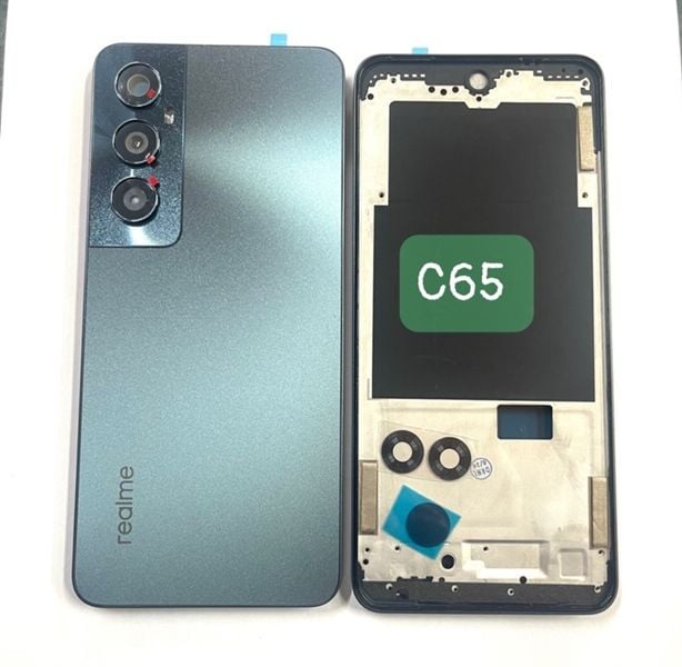 Vỏ Bộ Oppo Realme C65 Đen Zin (ko khay sim)