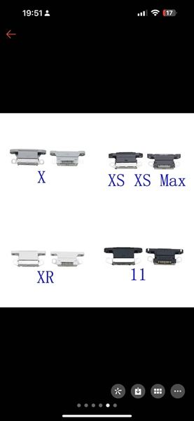 Chân Sạc Rời Iphone - 13 (sl5-5/10-7/50-10)